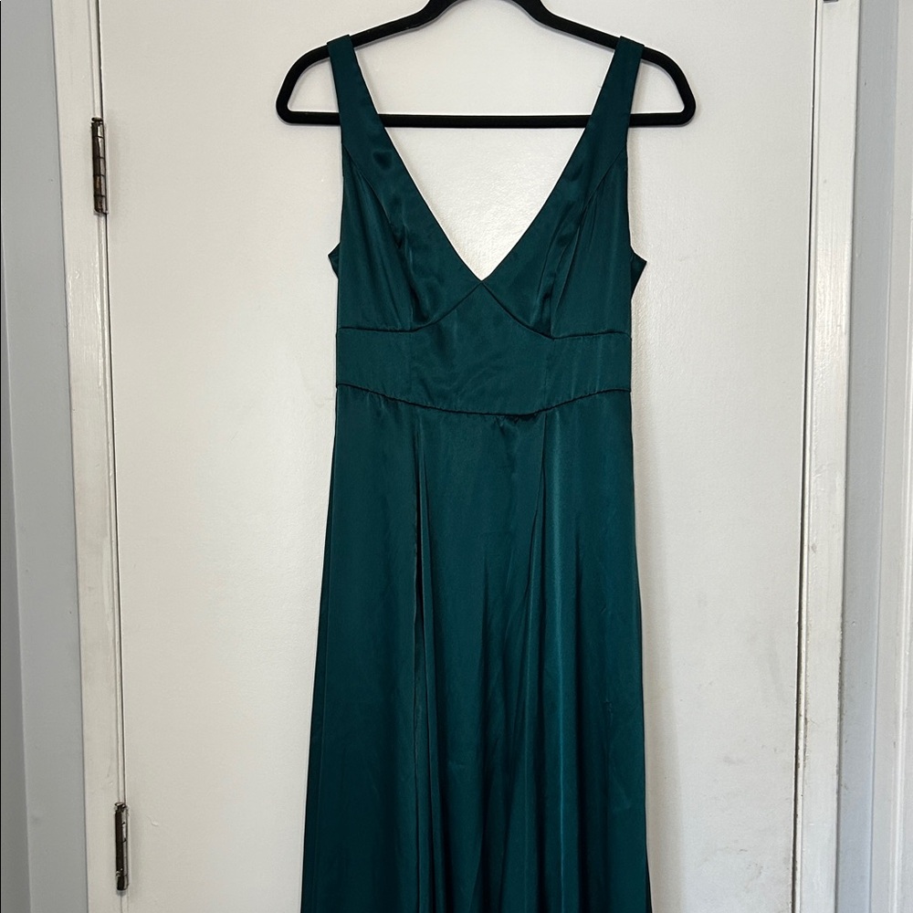 Galena Signature Green Dress Gown Dance Party Homecoming Formal